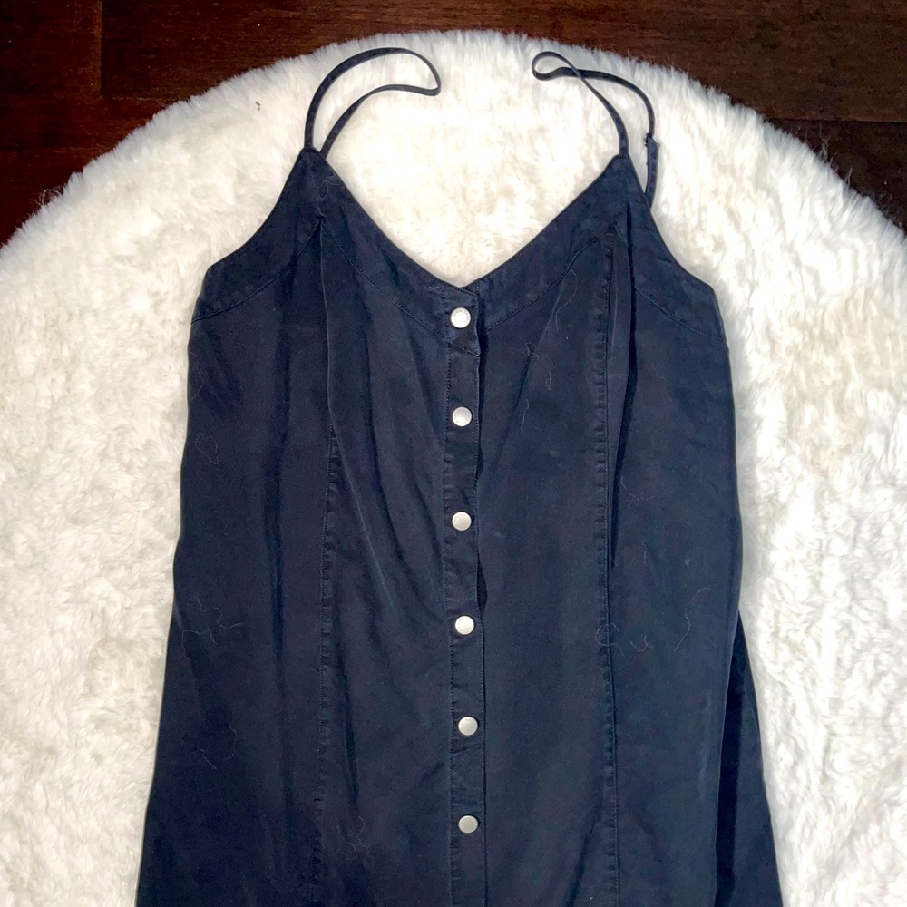 Blue Button Down Vince Camuto Dress 🫐
